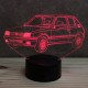 Lampe illusion 3D Peugeot 205 GTI