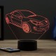 Lampe illusion 3D Peugeot RCZ Phase 1