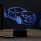 Lampe illusion 3D Peugeot RCZ Phase 1