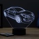 Lampe illusion 3D Peugeot RCZ Phase 1