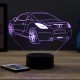 Lampe illusion 3D Peugeot RCZ R