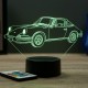 Lampe illusion 3D Porsche 911 Targa 1973