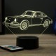 Lampe illusion 3D Porsche 911 Targa 1973