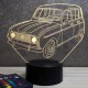 Lampe illusion 3D Renault 4L