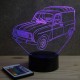 Lampe illusion 3D Renault 4L F4