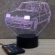 Lampe illusion 3D Renault R5 Alpine Turbo