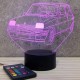 Lampe illusion 3D Renault R5 Alpine Turbo