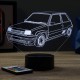 Lampe illusion 3D Renault Super 5 GT Turbo