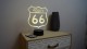 Lampe illusion 3D Route 66