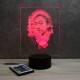 Lampe illusion 3D Serge Gainsbourg