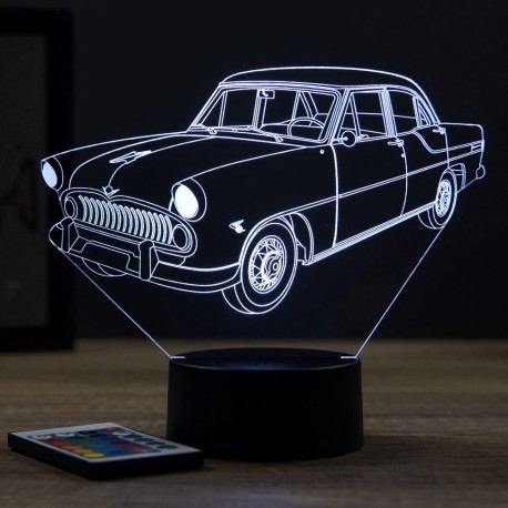 Lampe illusion 3D Simca Vedette RÃ©gence 1956