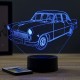 Lampe illusion 3D Simca Vedette RÃ©gence 1956