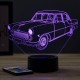 Lampe illusion 3D Simca Vedette RÃ©gence 1956