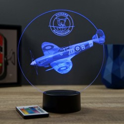 Lampe illusion 3D SpitFire Supermarine 2