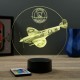 Lampe illusion 3D SpitFire Supermarine 2