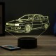 Lampe illusion 3D Subaru Impreza 1999