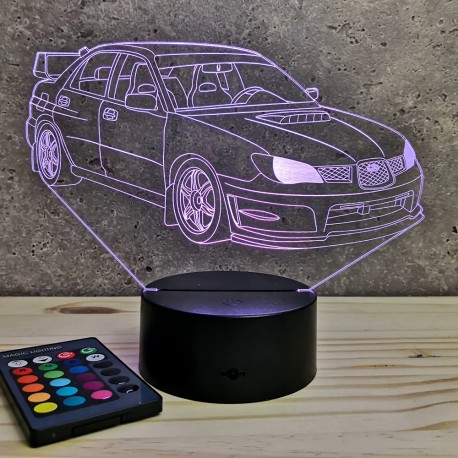 Lampe illusion 3D Subaru Impreza 2016