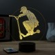 Lampe illusion 3D Trottinette freestyle