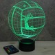 Lampe illusion 3D Volley Smash