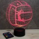 Lampe illusion 3D Volley Smash