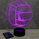 Lampe illusion 3D Volley Smash