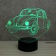 Lampe illusion 3D VW Coccinelle