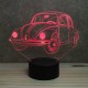 Lampe illusion 3D VW Coccinelle