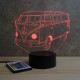 Lampe illusion 3D VW Combi