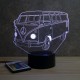 Lampe illusion 3D VW Combi