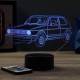 Lampe illusion 3D VW Golf 1 GTI